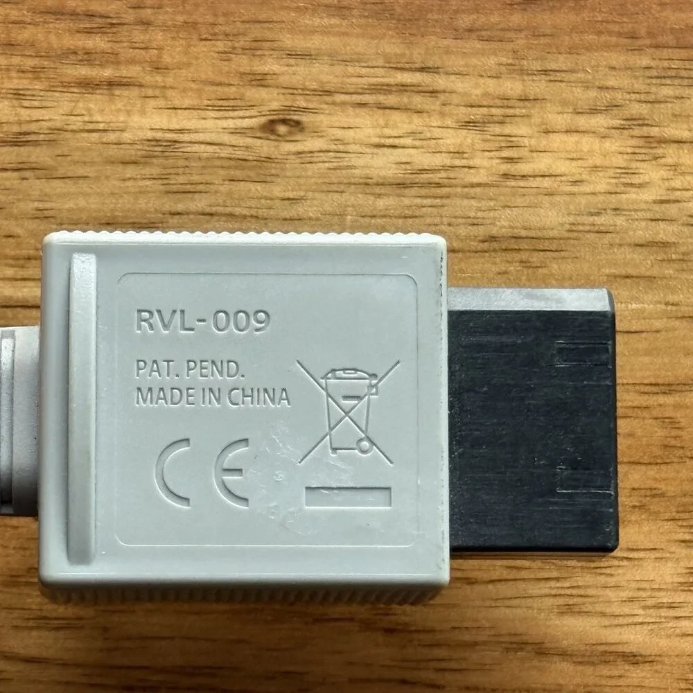 OEM Nintendo Wii AV RCA Audio Video Composite Cable TV Connecting Cord RVL-009
